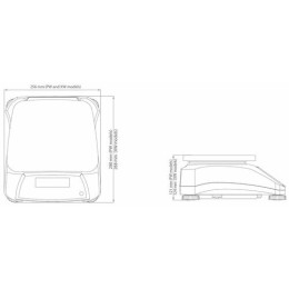 Balance de table Valor 4000 étanche ABS 6 kg / 1 g