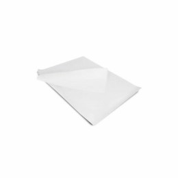 Papier paraffiné fibre recyclée 1 face blanc 50 g/m² feuilles 33 x 25 cm - par 10 kg