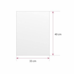 Papier thermoscellable blanc format 33 x 40 cm - par 10 kg