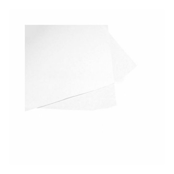 Papier paraffiné fibre recyclée 1 face blanc 50 g/m² bobine 50 cm x 500 - par 10 kg