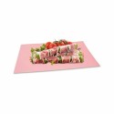Papier paraffiné 1 face rose endurose 50 g/m² 25 x 33 cm - par 10 kg