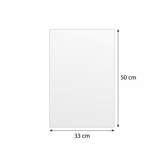 Papier paraffiné 1 face rose 50 g/m² feuilles 50 x 33 cm - par 10 kg