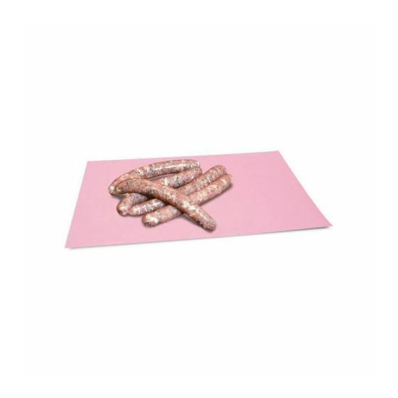 Papier paraffiné 1 face rose 50 g/m² feuilles 66 x 50 cm - par 10 kg