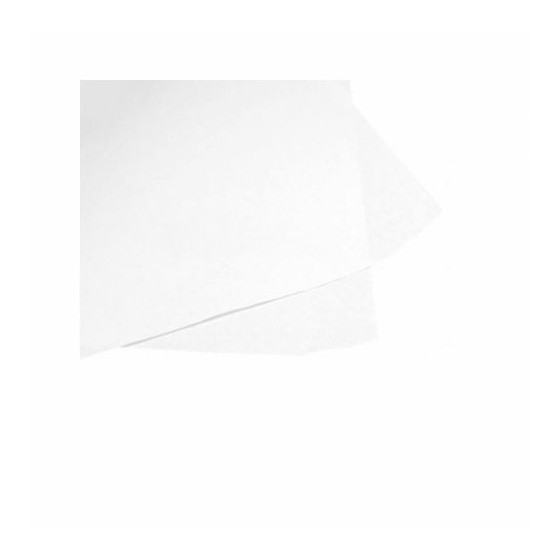 Papier paraffiné fibre recyclée 1 face blanc 50 g/m² feuilles 50 x 66 cm - par 10 kg