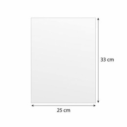 Mousseline blanche 30 g/m² format 25 x 33 cm - par 10 kg