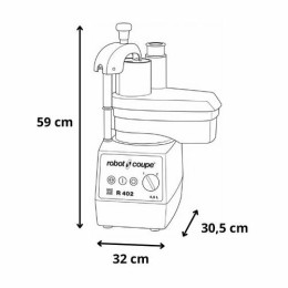 Combiné cutter / coupe légumes R402