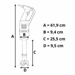 Mixer plongeant CMP 250 Vitesse Variable 230V monophasé
