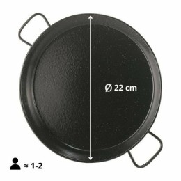 Plat à paëlla en acier émaillé ø 22 cm