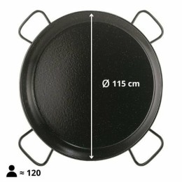 Plat à paëlla en acier émaillé ø 115 cm