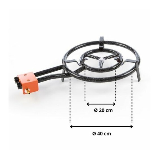 Réchaud à paella ø 40 cm Garcima