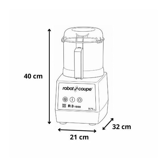 Cutter de table R3 230V monophasé