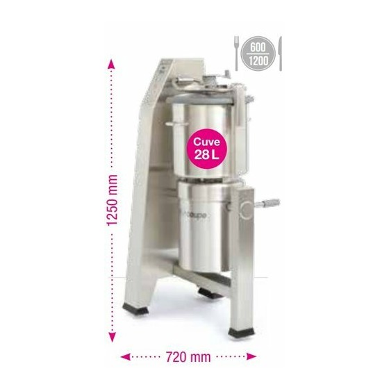Cutter de sol R30 400V triphasé