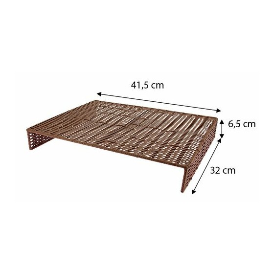 Faux fond Carita chocolat 41,5 x 32 x 6,5 cm