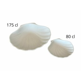 Plat coquille St Jacques céramique non émaillée 80 cl - par 16
