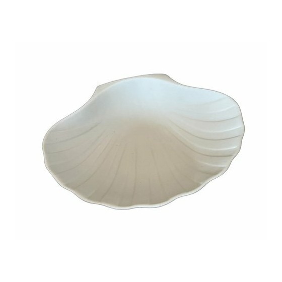 Plat coquille St Jacques céramique non émaillée 175 cl - par 6