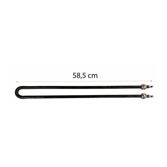 Résistance épingle 2000 W 58,5 cm