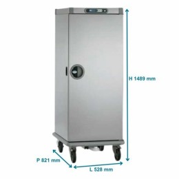 Armoire mobile maintien en température 15 niveaux GN 1/1 Roll'Service