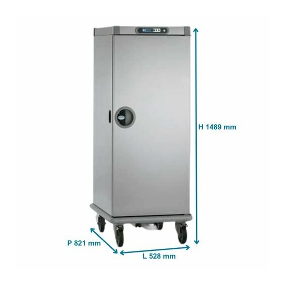 Armoire mobile maintien en température 15 niveaux GN 1/1 Roll'Service