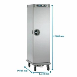 Armoire maintien en température 20 niveaux GN 2/1 Roll'Service