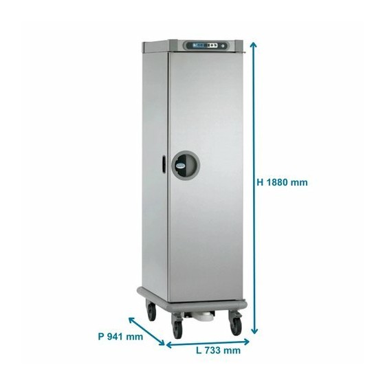Armoire maintien en température 20 niveaux GN 2/1 Roll'Service