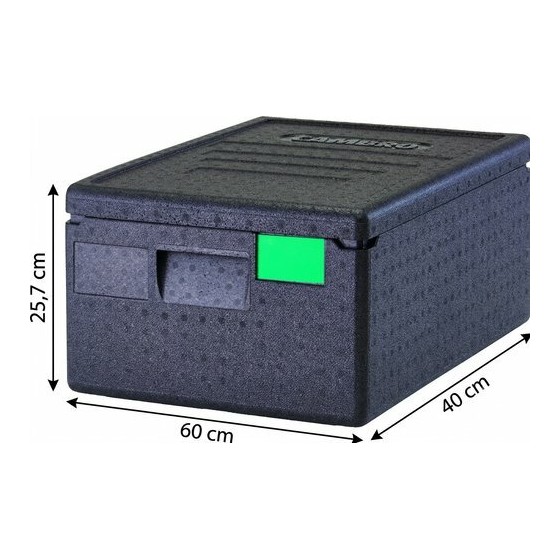 Conteneur isotherme Cam GoBox Cambro ouverture dessus 35,5 L