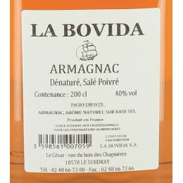 Armagnac 40° dénaturé - par 2 L