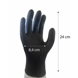Gant nitrile noir S - par 200