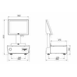 Balance BM5 ARMDC3 15kg/2g