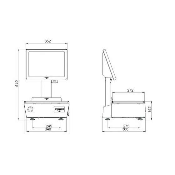 Balance BM5 ARMDC3 15kg/2g