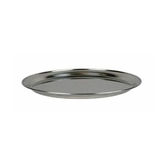 Plateau fruits de mer inox rond  Ø 36 cm