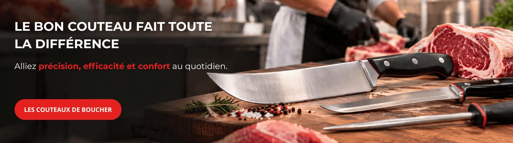 Couteaux de boucher