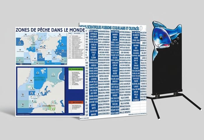 Affichages en poissonnerie