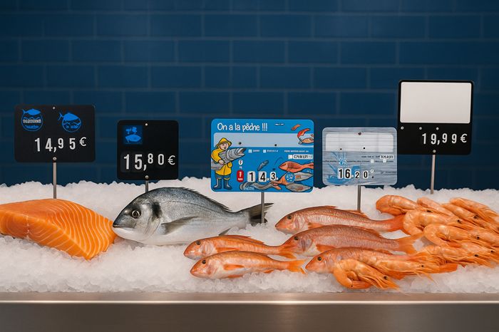 Etiquettes poissonnerie