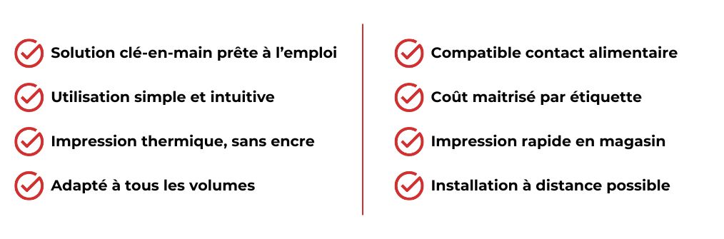 Avantages imprimante Edikio