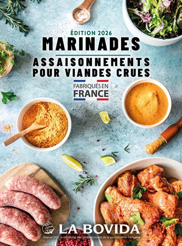 Catalogue marinades et assaisonnements