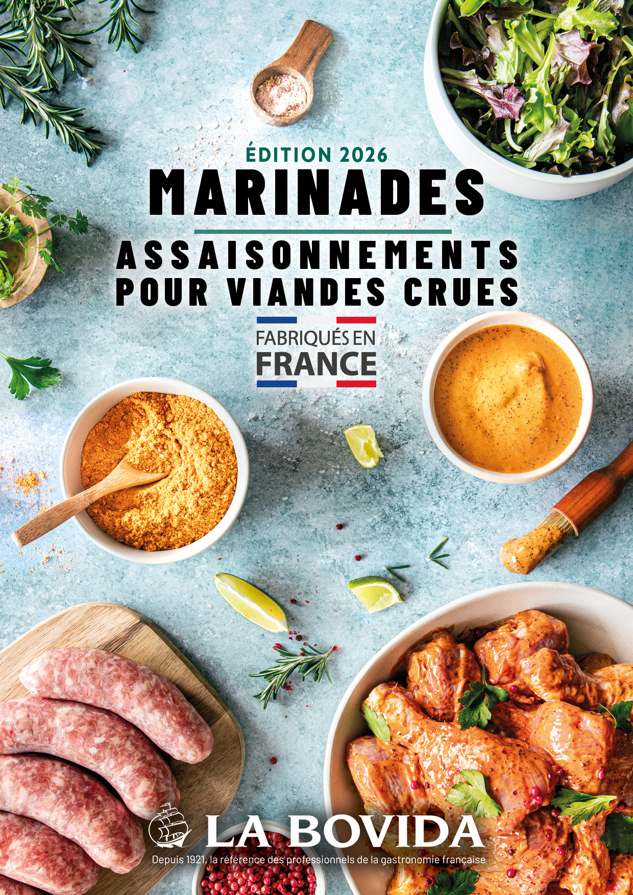 Livret marinades et assaisonnements 2025