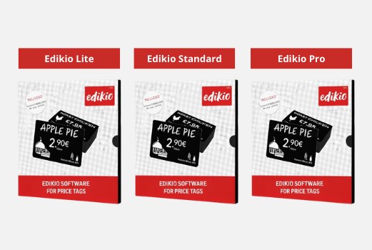 Comparatif logiciels Edikio Price Tag