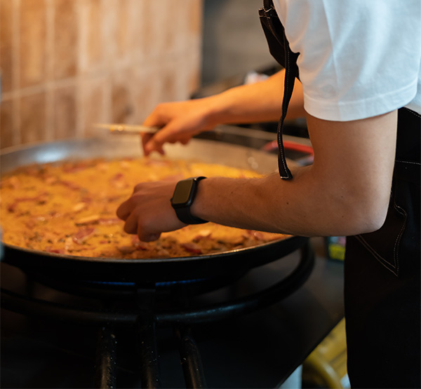 Poêle à paella