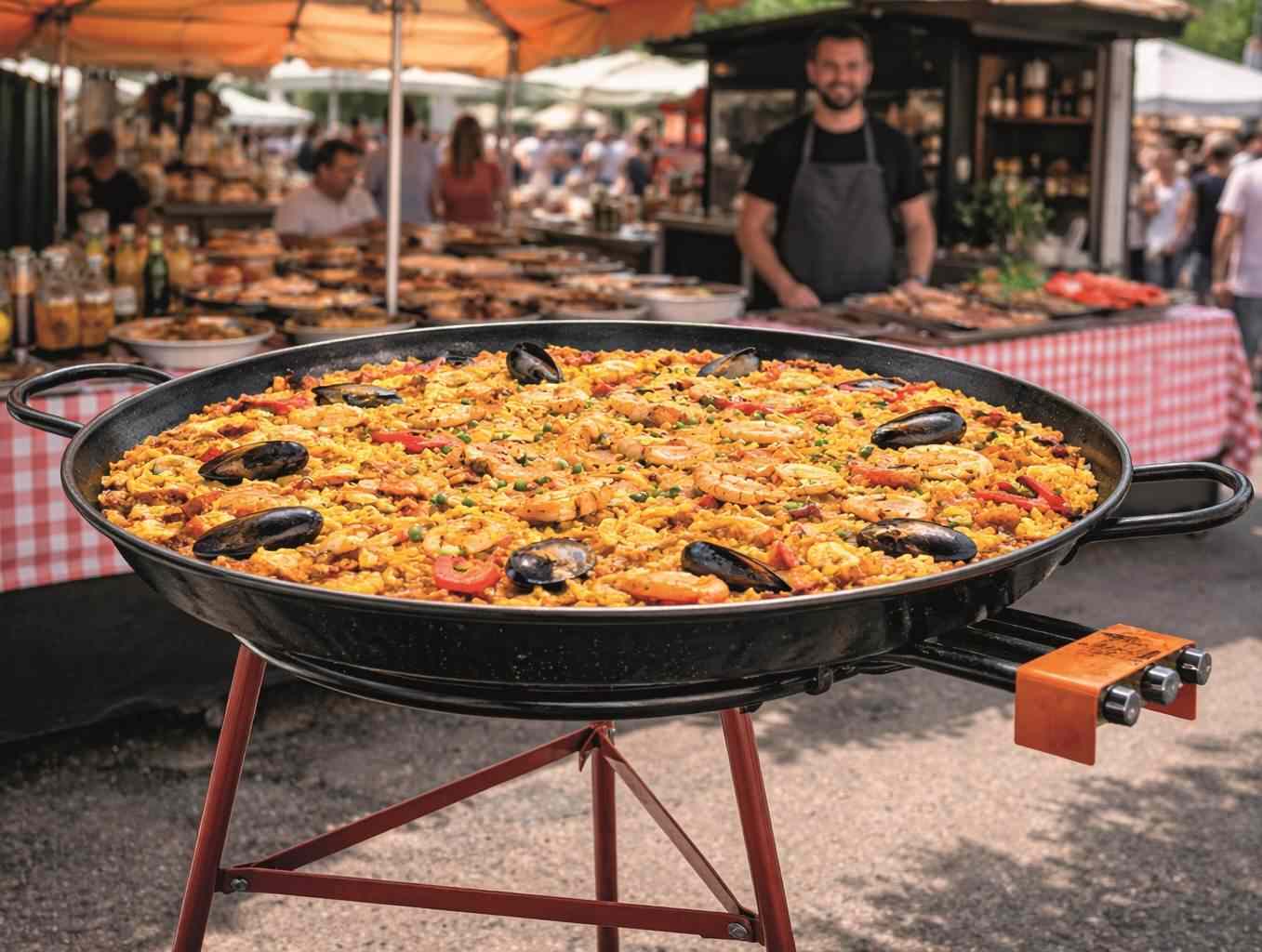 Serpentin pour paella