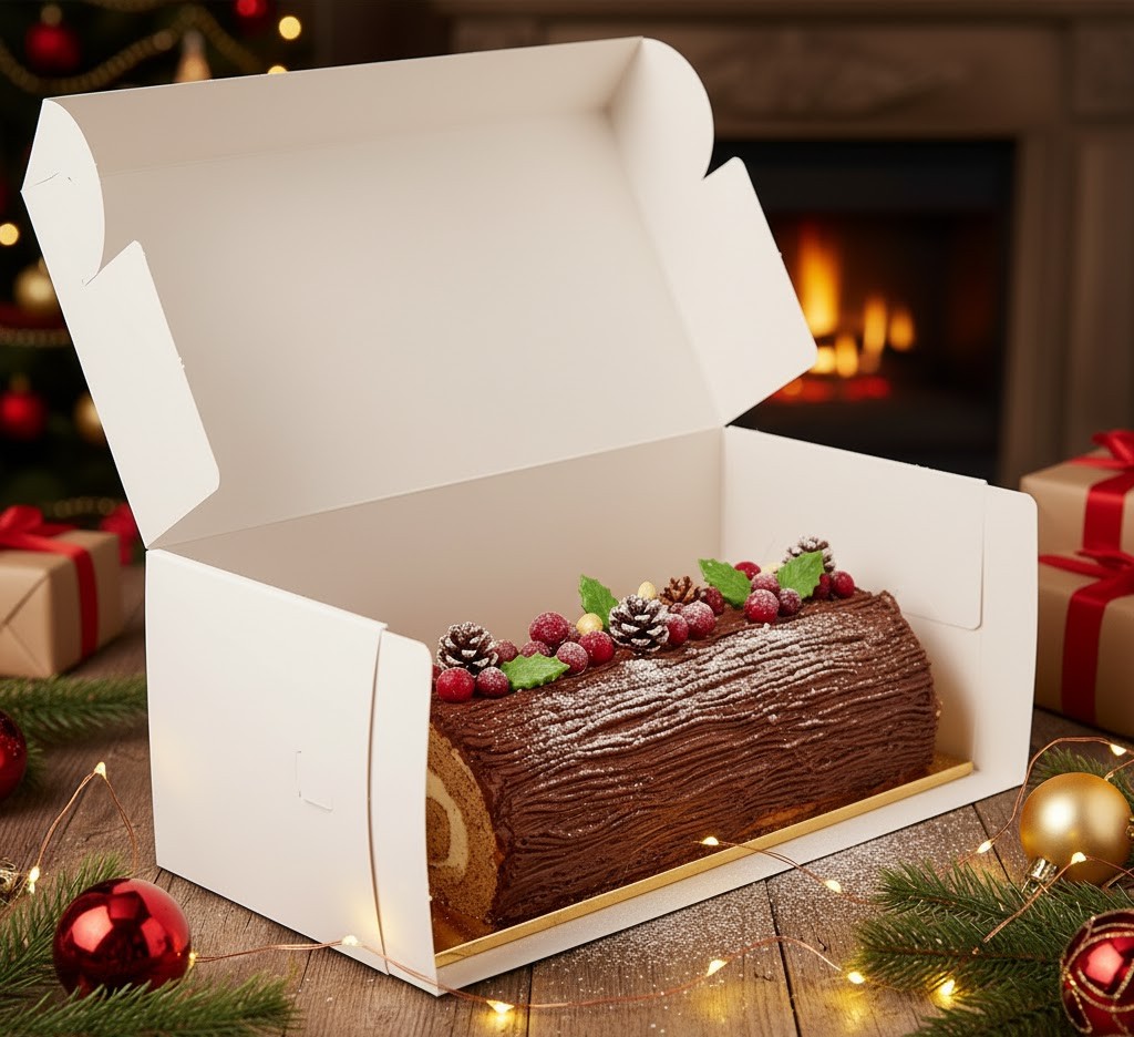 boite emballage pour buche noel