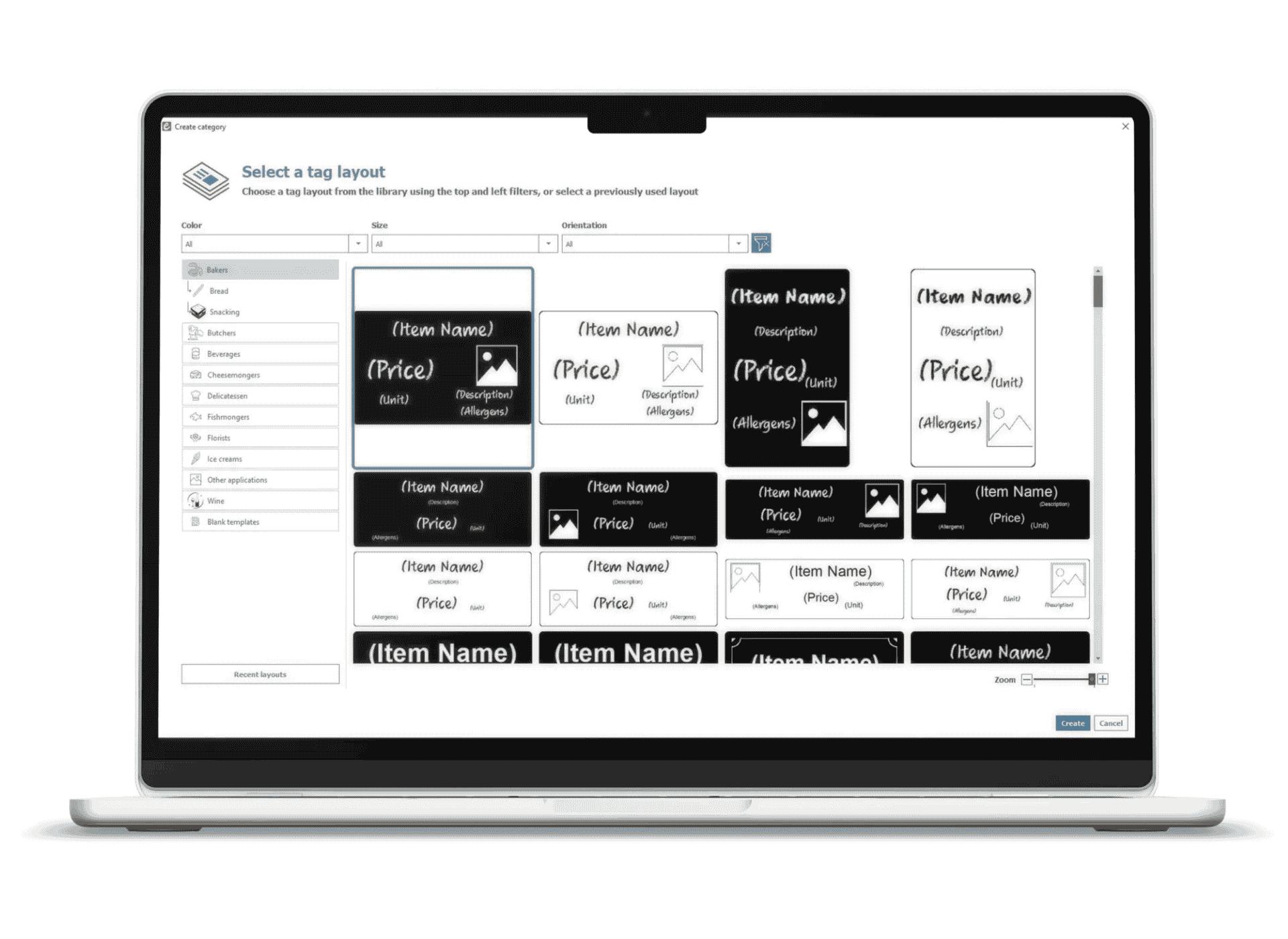 Ecran avec logiciel Edikio Software