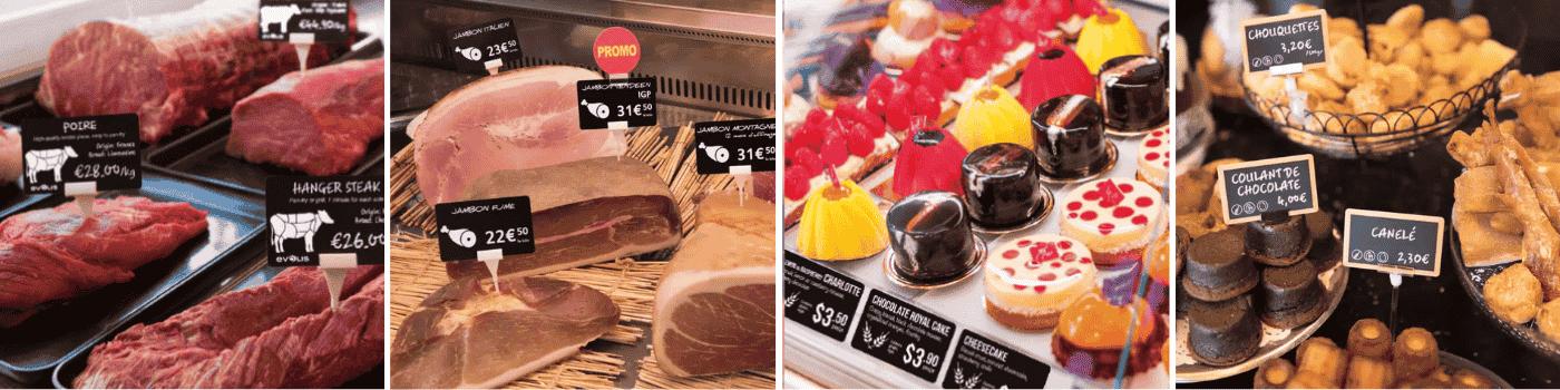 Imprimante étiquettes boucherie et patisserie