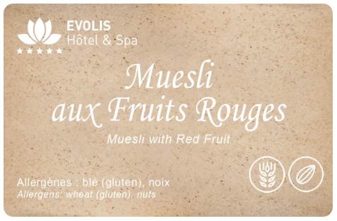 Etiquette restauration bois