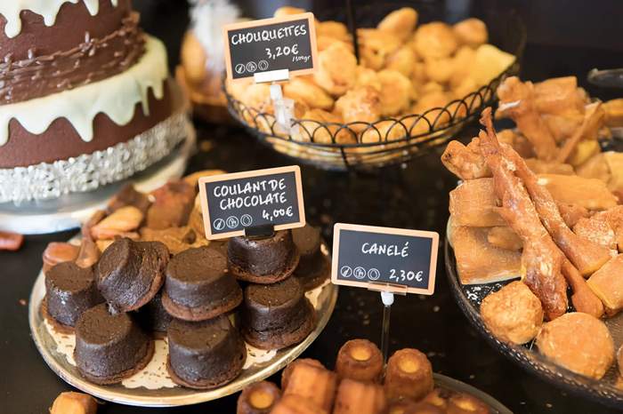Vitrine de boulangerie