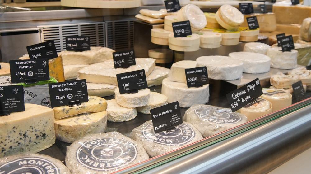 Vitrine fromagerie