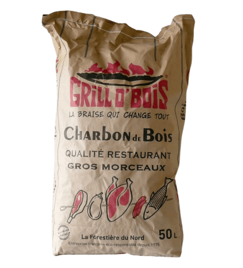 Charbon Grillobois 50 litres
