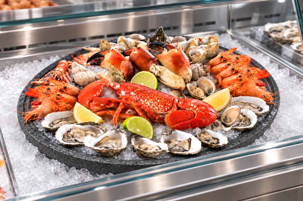 Choix plateau de fruits de mer