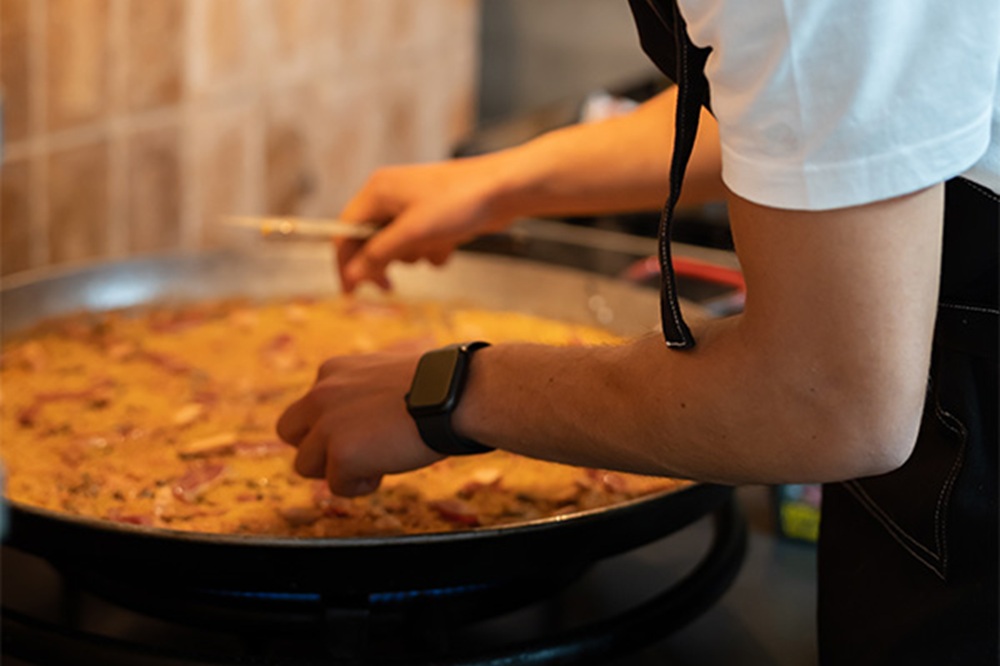 Guide taille poêle à paella