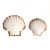 Coquille et plateau fruit de mer