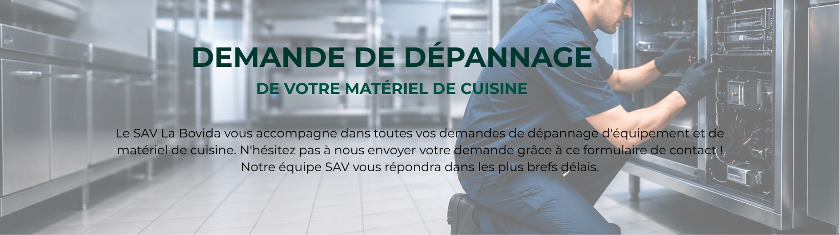 demande de dépannage
